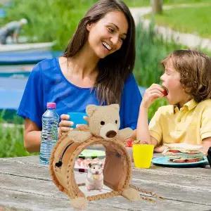 햄스터 캐리어 투명창 백팩 앵무새 이동 가방 여행용 소동워터 애완동워터 토끼 비어디드 드래곤 슈가 글라