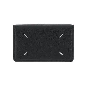 25FW 시그니처 스티치 폴드 카드지갑 블랙 SA3VX0005 P4745 T8013