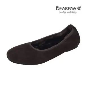 [베어파우](하남점)(BEARPAW) 여성 소가죽 안감(털) 플랫슈즈 JOVIE 초코 K3046004RC