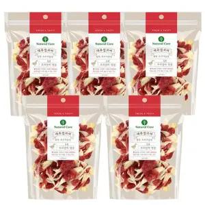 네츄럴코어 오리말이 연골 120g x 5개 애견간식