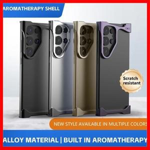 삼성 갤럭시 S24 S25 S22 S23 울트라  불규칙 메탈 범퍼 폰 케이스 알루미늄 쿨링 충격 방지 커버 울트라용
