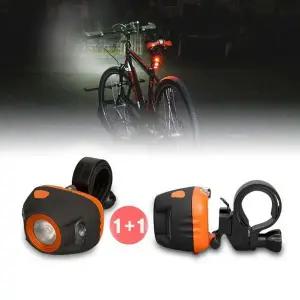 [하프클럽/]자전거 전방 조명 라이트 전조등 후레쉬 후방 안전등
