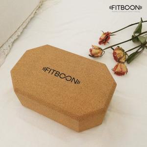 [핏분 ]코르크 요가 블럭 스트레칭 필라테스 홈트 운동용품 밸런스 운동