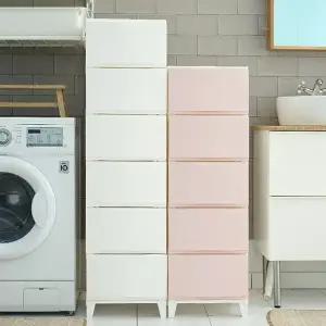 [보노하우스]모던 에센셜 플라스틱서랍장 5단