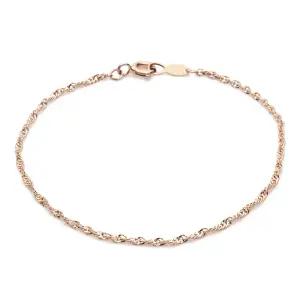 14k 베이직 트위스트 팔찌_Atype