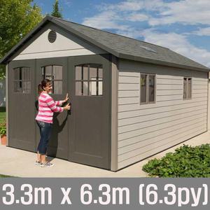 라이프타임 대형 조립식창고 코스트코 주차장 11x21