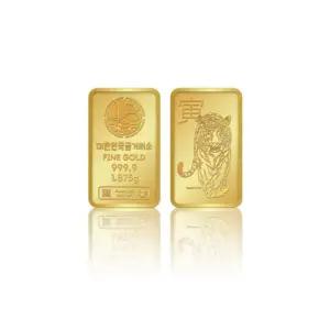 갤러리아 대한민국금거래소 호랑이 골드바 1.875g_고급케이스