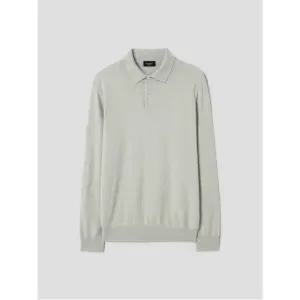 캐시미어 폴로넥 스웨터 - 라이트 그린 (GC4X51E02L)