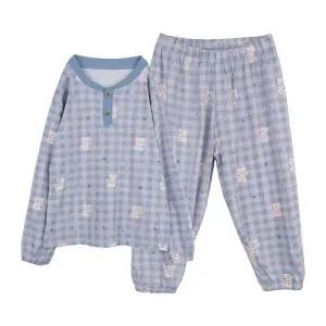 필굿 남아동 극세사 피치기모 수면잠옷세트 눈웃음 아기 유아 주니어 유치원 초등 중 고등학생 파자마파티 홈웨어 실내복