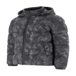 [피에이티]후드 탈부착 프린트 덕 다운 QK72032_KJ