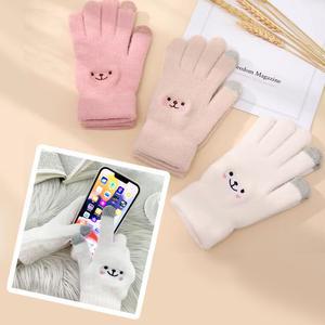 볼그레 스타일 터치 장갑 단체선물 겨울 방한 손가락 스마트폰