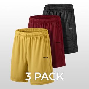 [테슬라] 하이퍼드라이 농구 밴딩 반바지 3팩  TM-MBH35