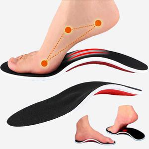 고급 기능성 깔창 아치패드 평발 족저근막염 쿠션 충격흡수 군대 신발 2개입