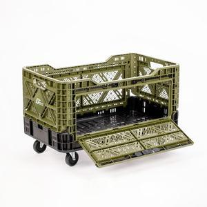 [빅앤트]90리터 앞문오픈형 폴딩 박스 탈부착 바퀴 세트