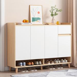 아파트 원목 조립식 신발장 선반 600/800/1000/1200/1400 2컬러 현관 수납장 대용량 대형