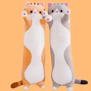 고양이 소프트 바디필로우 수면 쿠션 인형 50cm