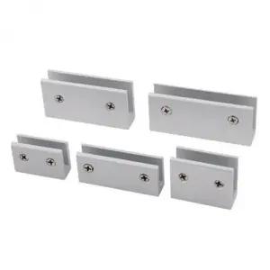 유리브라켓 브라켓 택옵션 선반고정 유리 ㄷ자 AL (3Pj1y)