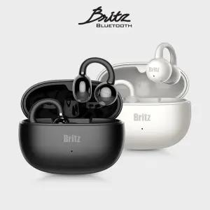 브리츠 BZ-Clip7 오픈형 무선 이어폰 클립형 귀찌 귀걸이형 이어폰 운동 스포츠 런닝 러닝 이어폰(블랙)