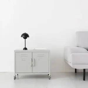 이동식 2문 수납장 미니 틈새수납장 철제 틈새수납장 이동식수납장 미니수납장 2문수납장