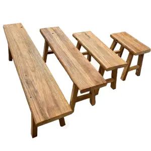 나무 벤치 스툴 원목 고재벤치 카페 우드 긴의자 카페