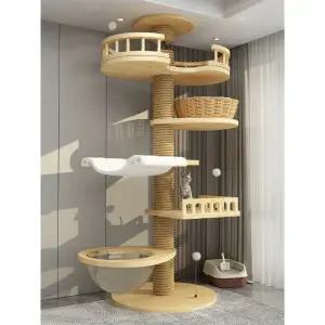 대형 캣타워 천연 나비나무 모넬로 아이보리 가또블랑코 패키지 3