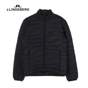 제이린드버그 남성 클리프 라이트다운 검정색 골프패딩 골프자켓 바람막이