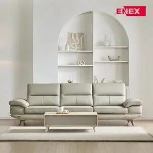 [ENEX]에넥스 피렌체 이태리 천연소가죽 4인 소파