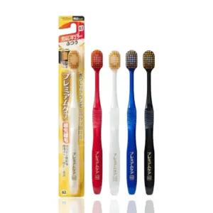 일본 에비스 칫솔 프리미엄 케어 62번 6열 레귤러 보통모 색상랜덤 12개세트
