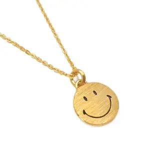 [골드리카]순금 스마일 목걸이 3.75g+18K잠금