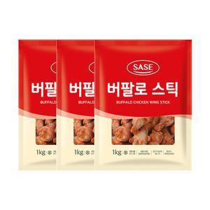사세 버팔로스틱  1kg 3팩
