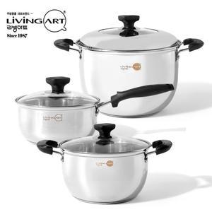 아트 제로 스텐냄비 냄비 편수냄비 양수냄비 라면냄비 인덕션용냄비 냄비세트 인덕션냄비 3종세트