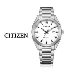 아트박스 비엠포엠 시티즌 남성시계 에코드라이브 드레스워치 화이트