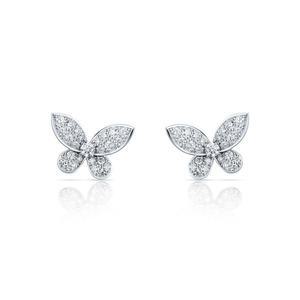 [미꼬]모르포 다이아몬드 파베M 귀걸이