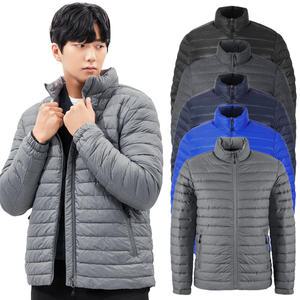 [하루비나] 안젤로 경량 패딩점퍼 남여공용 빅사이즈 S~4XL 집업자켓 기모 아웃도어 등산자켓 단체복