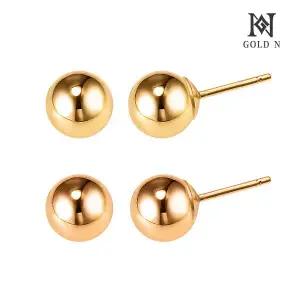 *12월 윈터특가* [당일출고] 14K 심플 골드볼 5mm 귀걸이