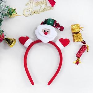 [리빙다]크리스마스머리띠 산타 파티 동물 캐릭터 인생네컷 헤어밴드