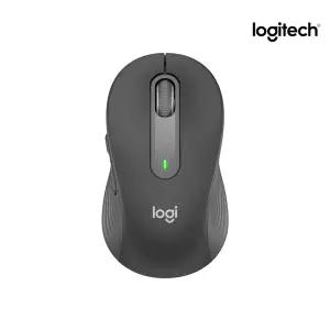 [국내정품] 로지텍 시그니처 M650 그라파이트 미니 사무용 노트북 무선 블루투스 마우스