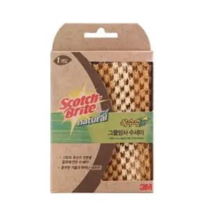 3M 옥수수 그물망사 수세미/주방/싱크대/식기/그릇/접시/세척/노스크래치/가정/주부/회사/탕비실/스카치