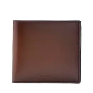 [중고명품] 브라운 카프스킨 로고 스페셜 남성 반지갑 6304924