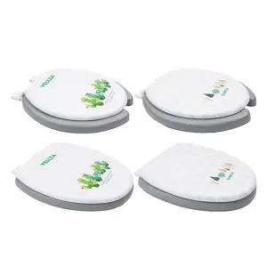 투투파파 벨자 루노바 대형(O형) 쿠션 소프트 변기커버 특대형 중형 양변기 화장실 뚜껑 시트