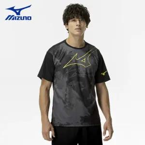 미즈노 2025 남성 스포츠 러닝 테니스 배드민턴 헬스 반팔 티셔츠 통기성 여름