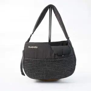 [콩심팥심]강아지 반려동물 다크그레이 헤이븐 이동 가방 슬링백