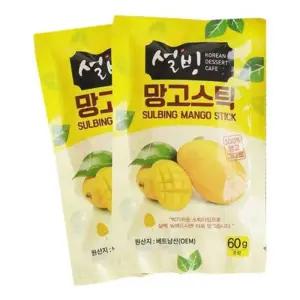 설빙 달콤한 망고를 그대로 프리미엄 디저트 망고스틱