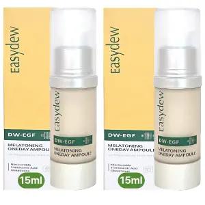 이지듀 앰플 대웅제약 DW-EGF 멜라토닝 미백앰플 15ml 2개