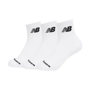 뉴발란스 에브리데이 라이트웨이트 앵클 3팩 단목 스포츠 헬스 러닝 양말 화이트 LAS51483-WT