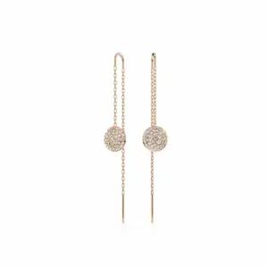 [브랜드 주얼리] Sublima 로즈골드 드롭 체인 귀걸이 5689427