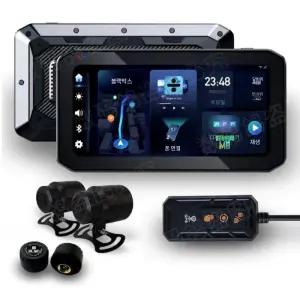 디지털 오토바이 카플레이 방수 대시캠 지능형 내비게이션 모니터링