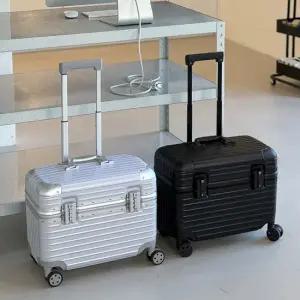 위로열리는캐리어 18인치 승무원캐리어 100  PC 파일럿캐리어 미니 기내반입