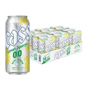 카스레몬제로(0.0) 473ml 24캔 논알콜 맥주맛 음료