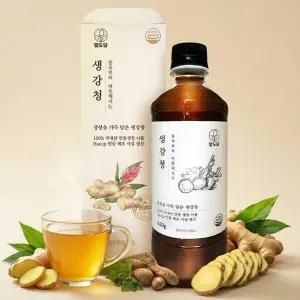 팔도담 100% 국내산 수제 안동 생강청 원액 진액 생강액기스 620g